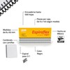 Boflex Espiraflex, Espiral Plastico Para Encuadernar Paso 3.1 Tamaño Carta