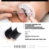 Nanolash Eyelash Extensions for Volume Technique, Eyelashes for Professional Extension