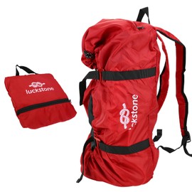IGTOPS Climbing Rope Bag, Climbing Rope Bag, Climbing Rope Bag, Sports Bag, Tool Bag, Sturdy Rope Bag, Backpack, Foldable Shoulder Strap for Outdoor Camping, Hiking (White)