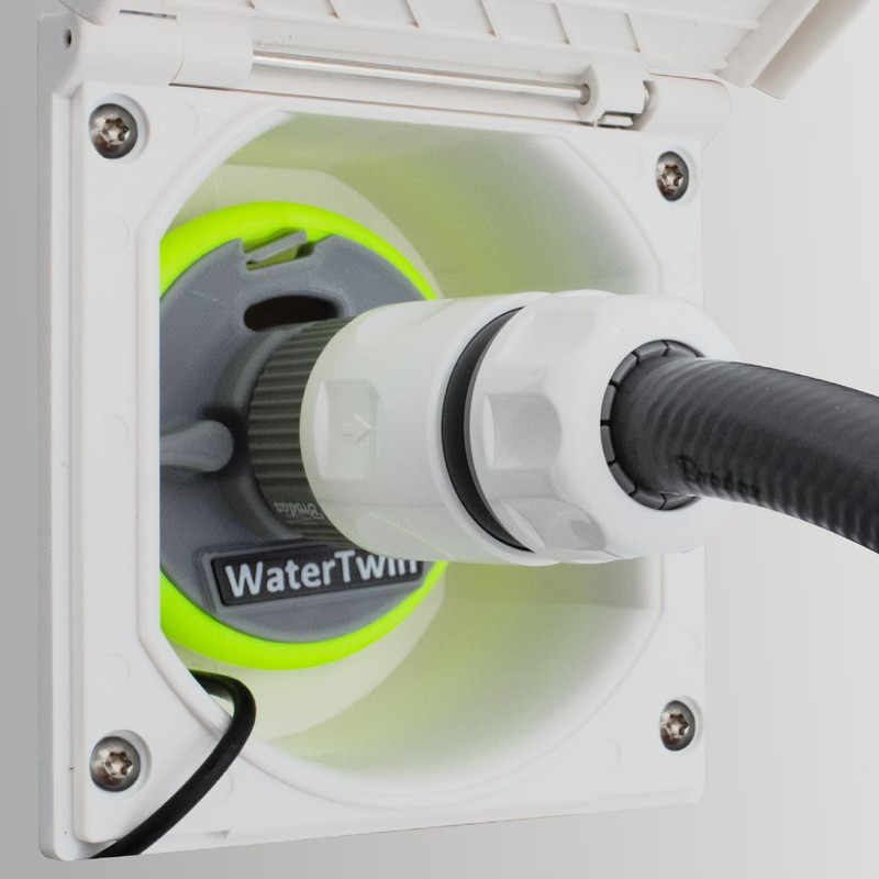 MaJoCompTec® CONNECT-30 Motorhome Water Tank Set, Caravan Filler Neck Tank