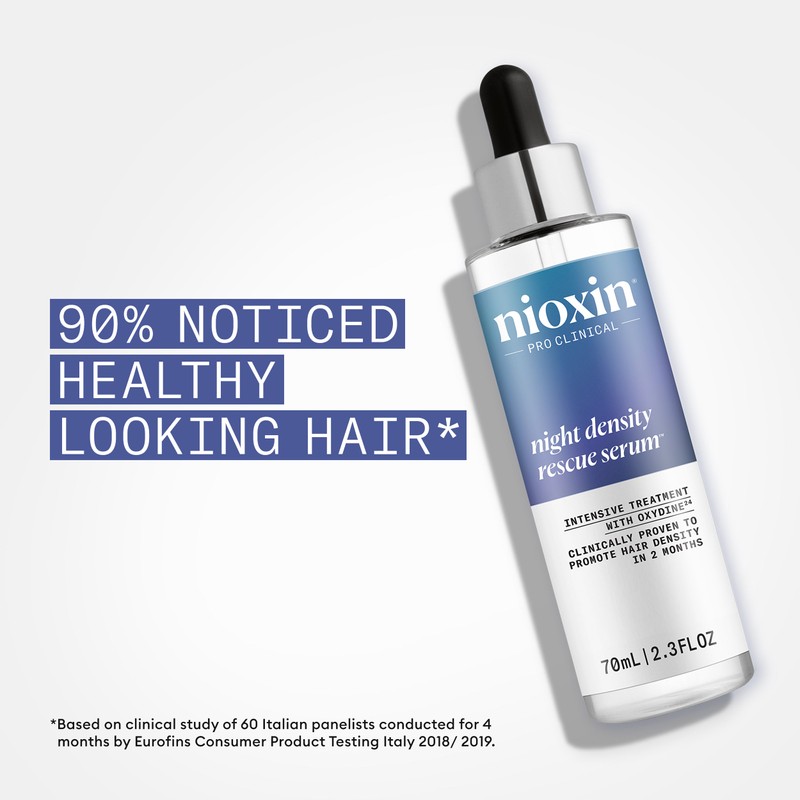 Nioxin Night Density Rescue Serum Overnight Hair Thickening Serum 70ml