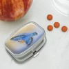 Eastern Bluebird Watercolor Northeastern Bird Rectangle Pill Case Trinket Gift