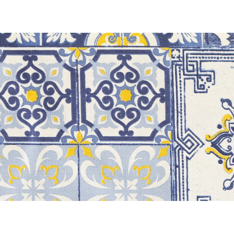 BIANCHERIAWEB Amalfi Fantasy Kitchen and Living Room Tablecloth, Made in