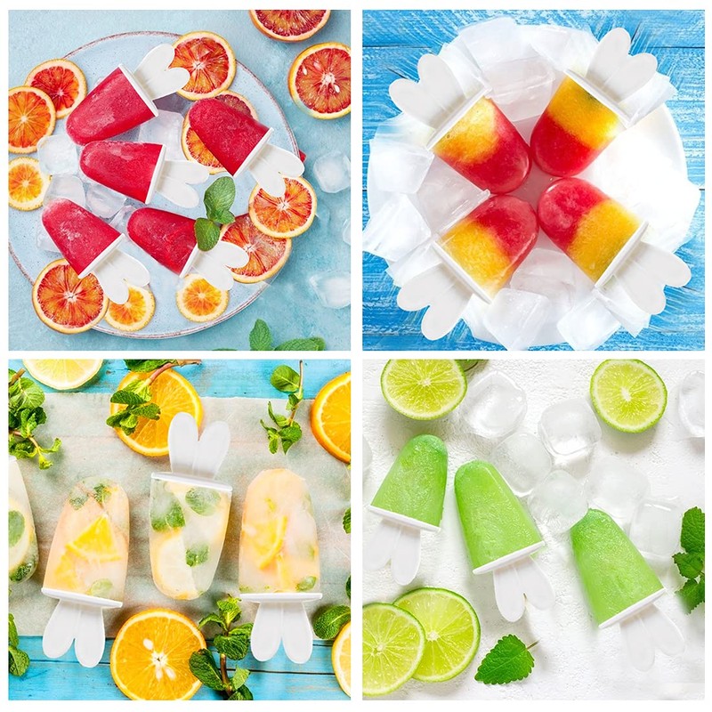 Zaloife Ice Lolly or Popsicle Moulds, Set of 6, LFGB