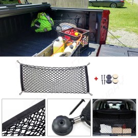 CHUSYYRAY Envelope Vertical Style Web Trunk Cargo Net for FORD MUSTANG 2001-2004 Brand New