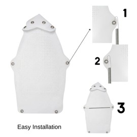 1 Piece - Cover Iron Shoe Used for Electric Iron Clothes Protector When Ironing - Prevents Burn, Sticking,Easy Installation Sole Plate Accessory