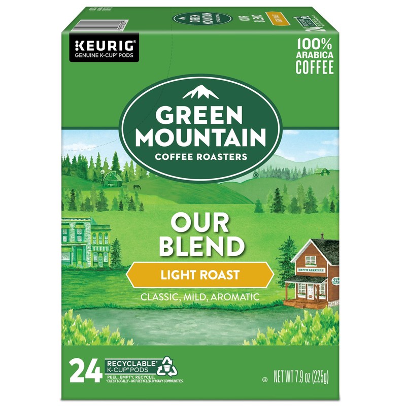 Green Mountain Coffee Roasters Our Blend Keurig Single-Serve K-Cup Pods,