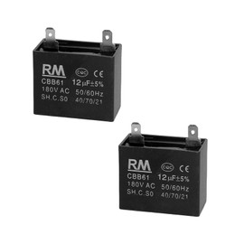 2-Pack WPW10350564 Refrigerator Capacitor Compatible with Whirlpool W10350564, Replaces PS11753490 AP6020176, Durable Refrigerator Capacitor for Compressor Start