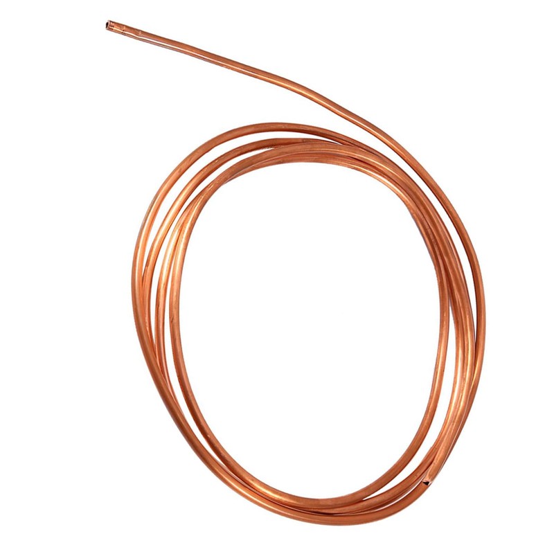 Soft 2m Copper Pipe for Cooling Plumbing, Fine Ductility, Resistant,