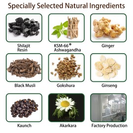 Rrubem Shilajit Gummies for Men and Women I 4000mg Pure Himalayan Shilajit I 75%+ Fulvic Acid I Ashwagandha and 6+ Natural Ingredients I Non-GMO and No Added Sugar I 60 Count - BlackBerry Flavor