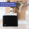 Stardrix Countertop Paper Towel Dispenser, Black Hand Towel Holder for