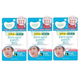 Popberry Today's Cosme Zero Spot Patch, Big 6 Patches, Set of 3 Bags, Vitamin, CICA, Deer, Tracea Extract, Point Patch, Spot Patch, Korean Cosmetics
