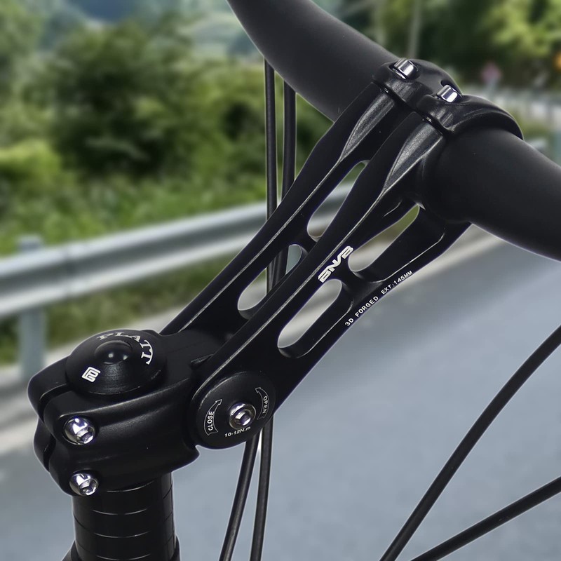 PLATTBK Bicycle Stem Adjustable Handlebar Riser Extension 31.8 mm ±