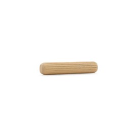 Wooden Dowel Pins 2-1/2 by 1/2 inch, Pack of 100 Fluted Dowel Joints for Woodworking, Furniture and Crafts, by Woodpeckers