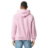 Gildan Activewear 50/50 Hooded Sweatshirt, L, Light Pink