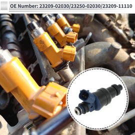 RATCHROLL Fuel Injector for Toyota Paseo Base 1.5 96-98 Flow Match Fuel Nozzle No.23209-02030/23250-02030/23209-11110 1 Pc