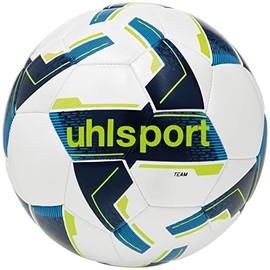 uhlsport Team Ball Weiß/Marine/Fluo Gelb 4