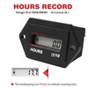 RileyFine Digital Hour Meter Adjustable Hour Meter for Small Engine