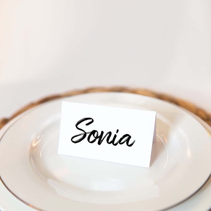 Punkcards - Name Place Cards - Tent Cards - Plain