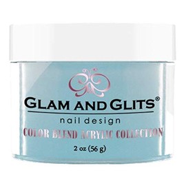 Glam And Glits Acrylic Powder Color Blend Collection BL3027 Teal Of Approval 2 oz