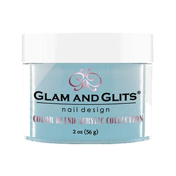 Glam And Glits Acrylic Powder Color Blend Collection BL3027 Teal Of Approval 2 oz