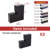 Muzata HT10 HL10 HT14 Flat Handrail Accessories - 2pack Corner