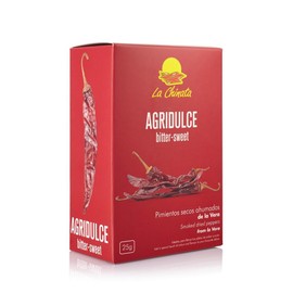 La Chinata. Bittersweet Smoked Dried Ñora Peppers from La Vera. 25g (0.88oz).