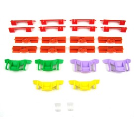 Precision 1992 - 1995 HONDA - CIVIC - 2 DOOR HATCHBACK WINDSHIELD MOLDING CLIP KIT