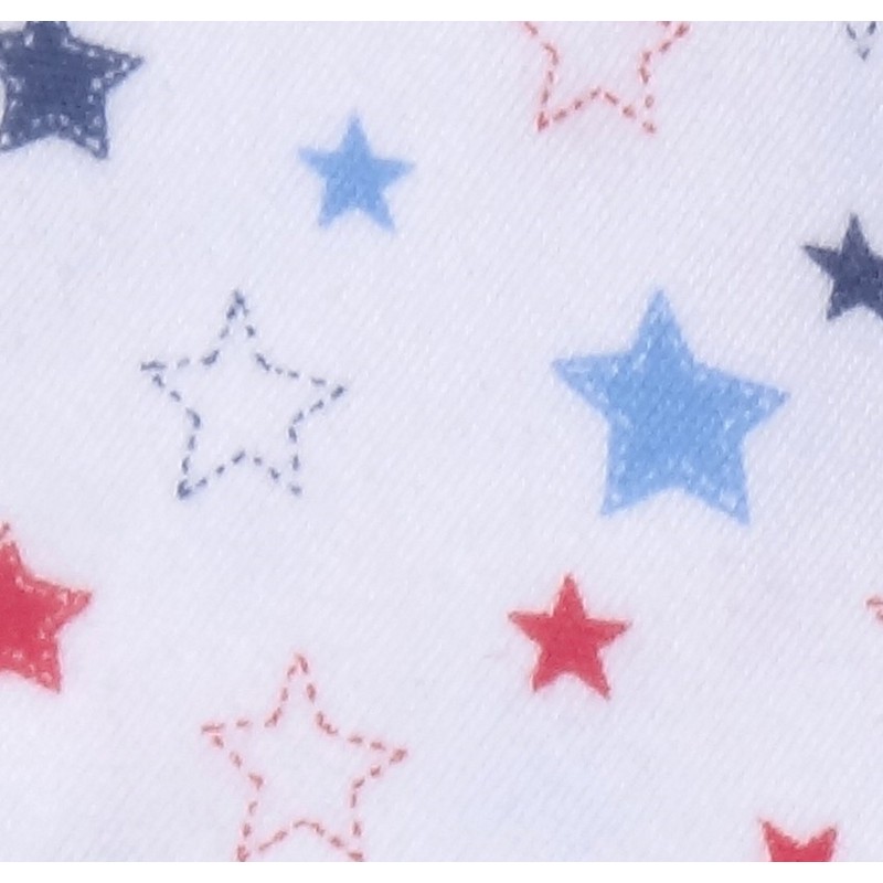 Patriotic Organic Cotton Receiving Blankets 3 Pack