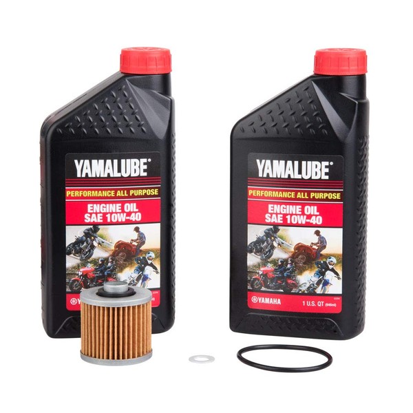 Tusk 4-Stroke Oil Change Kit Yamalube All Purpose 10W-40
