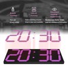 CHKOSDA LED Large Digital Wall Clock, Oversize Wall Clock with