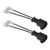 OTOTEC Pack of 2 Car Speaker Cable Adapter Car Horn