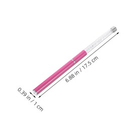 Healeved Pcs Cuticle Pen for Manicure Nail Polishing Pen Stick Cuticle Oil Stone Sanding Nail File Polishing Tool for Home Salon