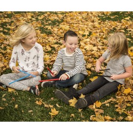 Rhythm Music Lummi Sticks - Four Colors - Enjoyable and Economic Way to Teach Kids and Children Rhythm and Music in The Classroom (24 Pack)