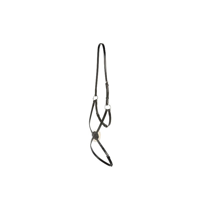 Collegiate Grackle Noseband Black Cob
