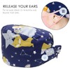 crazy bean 100% Cotton Adjustable Work Hat with Buttons Printed