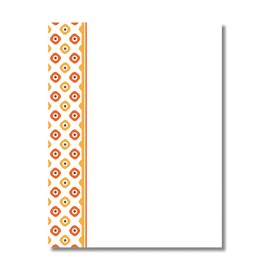 Paperdirect Alluring Diamond Dots Invite Special Event Celebration Stationery, Border Paper, Letterhead 8.5 x 11, 25 sheets, Elegant Premium Writing Paper, Decorative Printer Paper