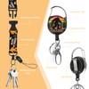 ID Badge Holder with Lanyard and Retractable Reel Clip, Bigfoot
