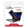 SEKC 128GB USB 3.1 Flash Drive - SDU50BK128G, Black