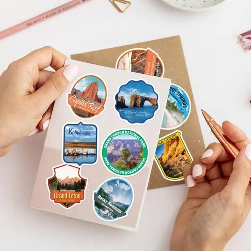 National Park Sticker Pack Set (363 pcs) - All 63