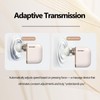 Mini Massage Gun, Portable Deep Tissue Muscle Massager with 4