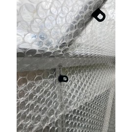 Green House Twist Clips [100 Pack] for Inside Greenhouses for hanging anchors from glazing bar channels or insulation clips (100)