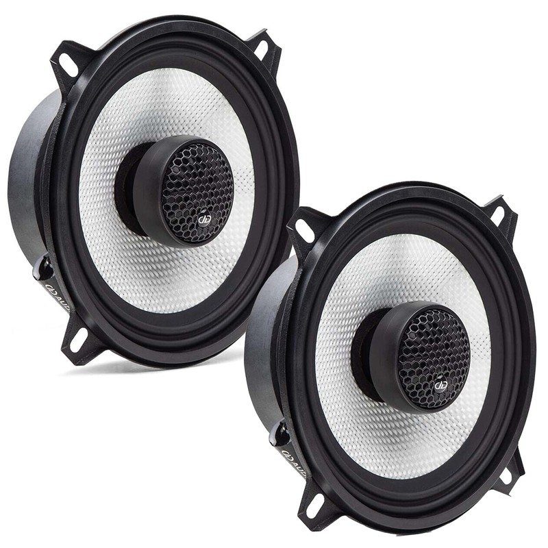 DD Audio D-X5.25B 5.25" 210W 2-Way Coaxial Car Speakers