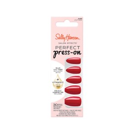 Sally Hansen Salon Effects Perfect Press-On Nails, ASAP Apple, Press On Nails, Easy to Apply, Nail Glue & Adhesive Tabs Included