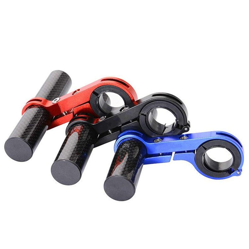 ETOPARS Bike Handlebar Extender Carbon Fiber Single Clamp Extension Mount
