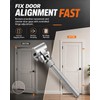 Universal Adjustable Door Hinge Wrench Stainless Steel Door Alignment Tool