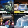 NOVA AUTO 12V Led Light Strip,4ft RV Awning Lights with