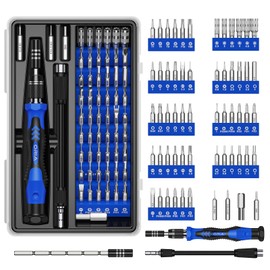 ORIA Juego de Destornilladores, Conjunto de Destornilladores de Precisión 60 en 1, Juego de Herramientas de Reparación con 56 Bits, Magnético Kit De H
