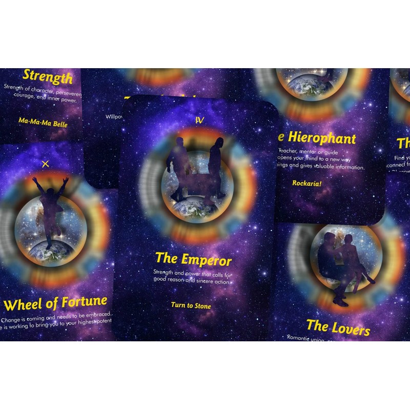 Electric Light Tarot - Major Arcana