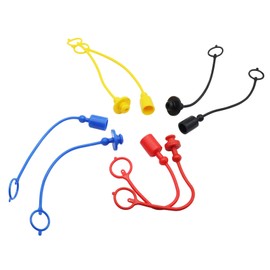 8 Pcs 1/4" Hydraulic Caps & Plugs Compatible with 1/4" John Deere 54D 60D 1023E 1025R 1026R 2025R 220R H120 H160 H165 X950R